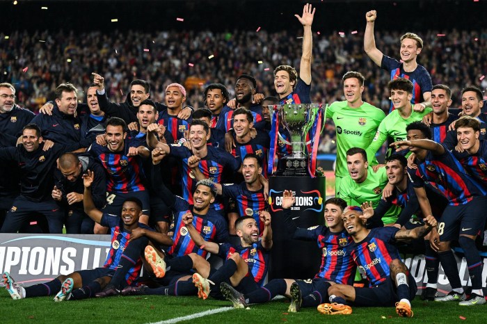 Barcelona champions win will season league uefa