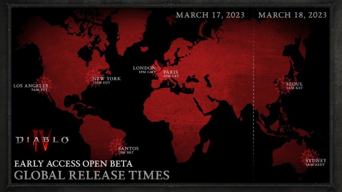 Diablo 4 Vessel of Hatred Global Release Times Confirmed