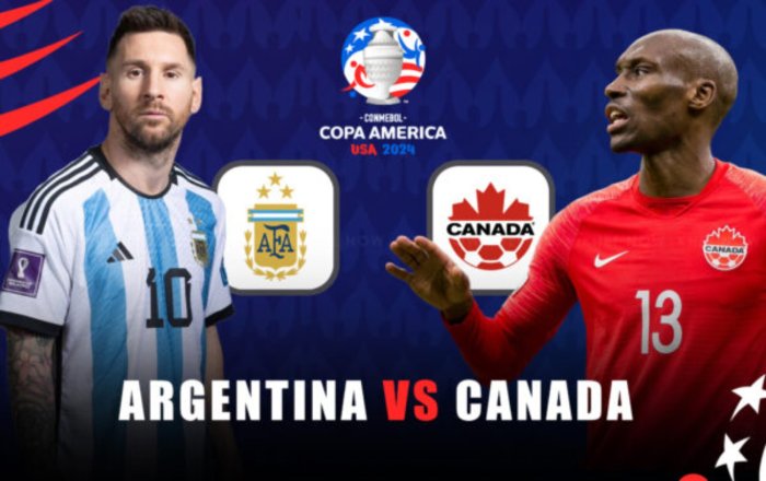 Argentina vs Venezuela Copa America 2024 match