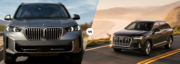 2025 Audi SQ7 vs. 2024 BMW X5 M